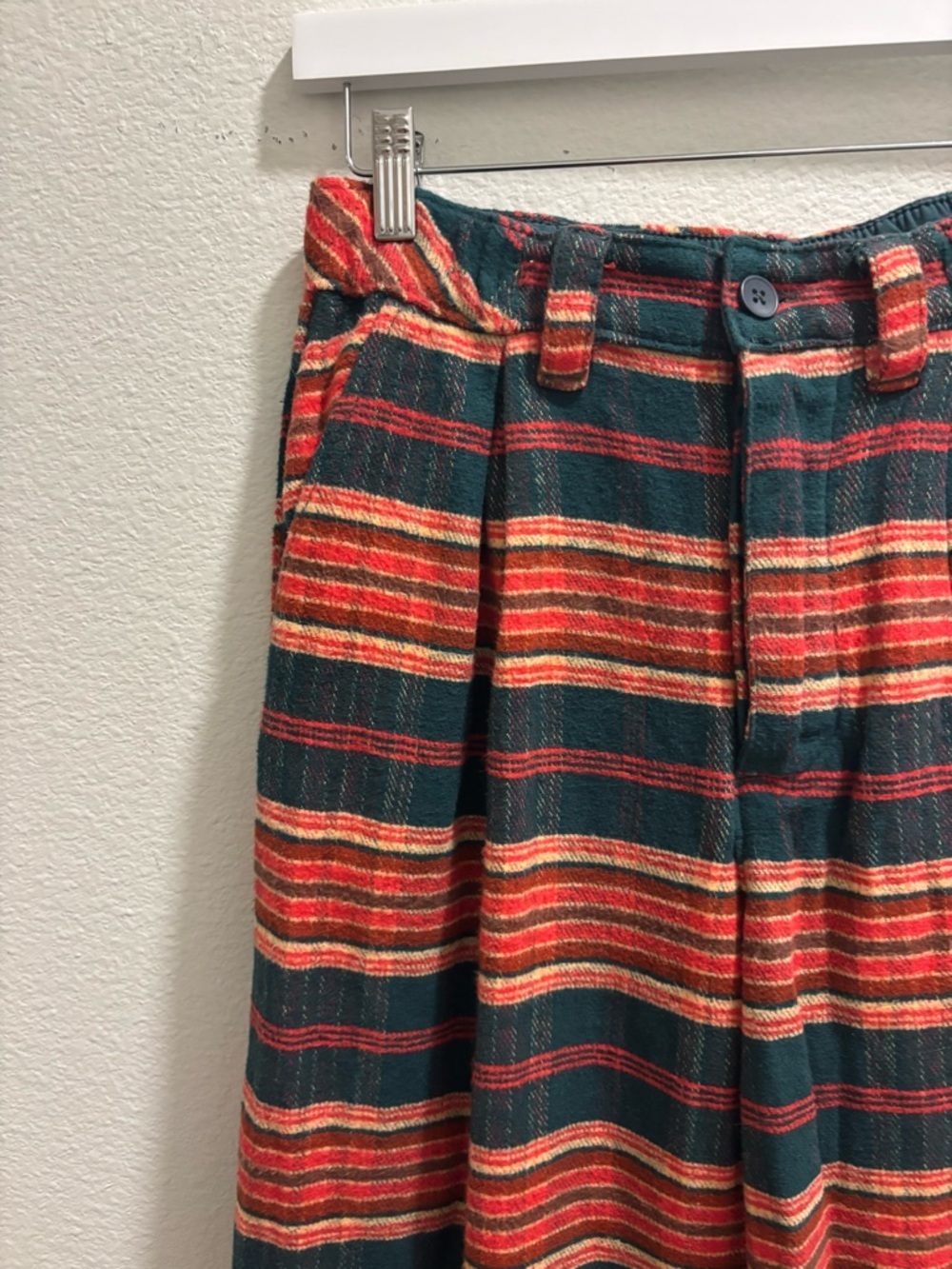 NWT Preppy Plaid Trousers, size XS - Picture 2 of 7